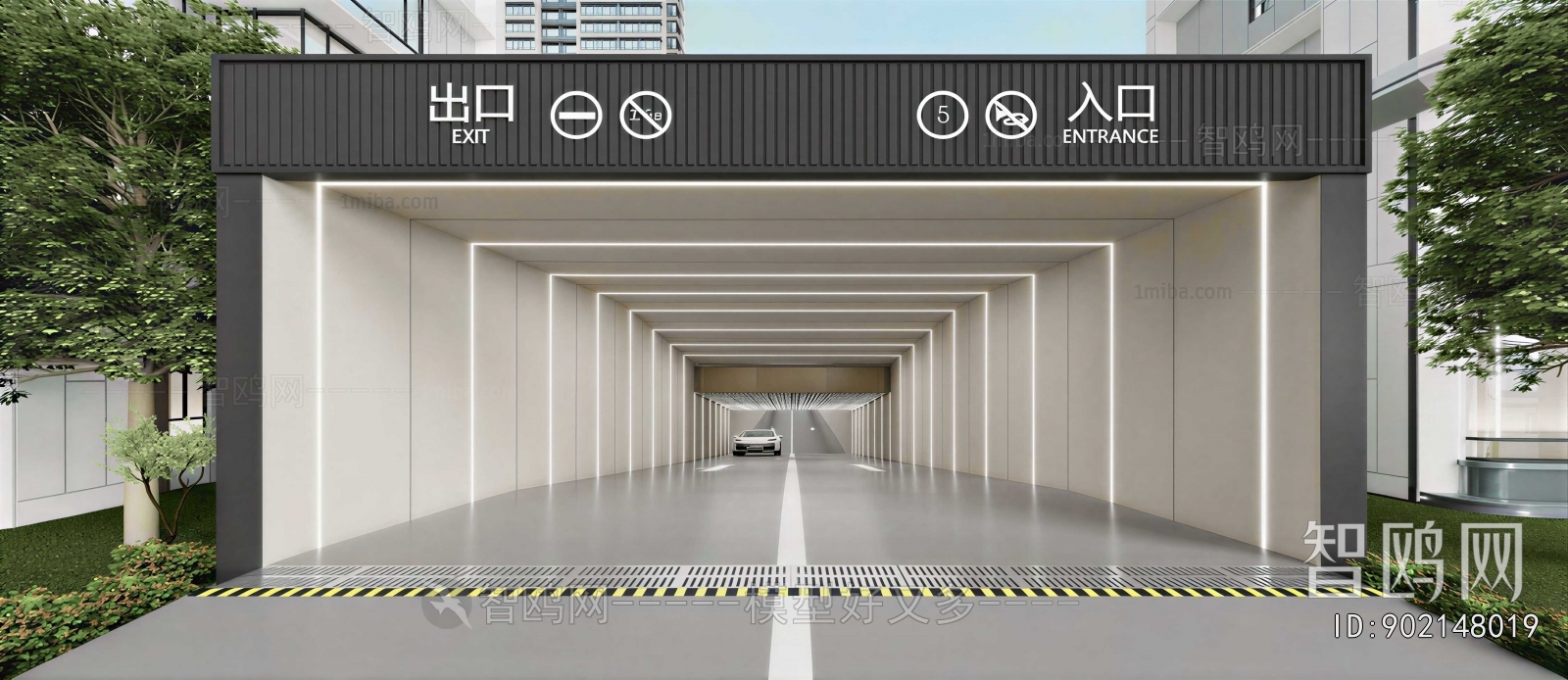 Modern Underground Garage