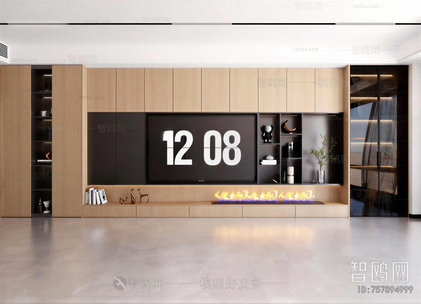 Modern TV Wall