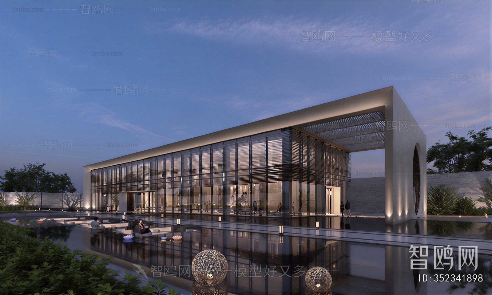 Modern Appearance Of Commercial Building