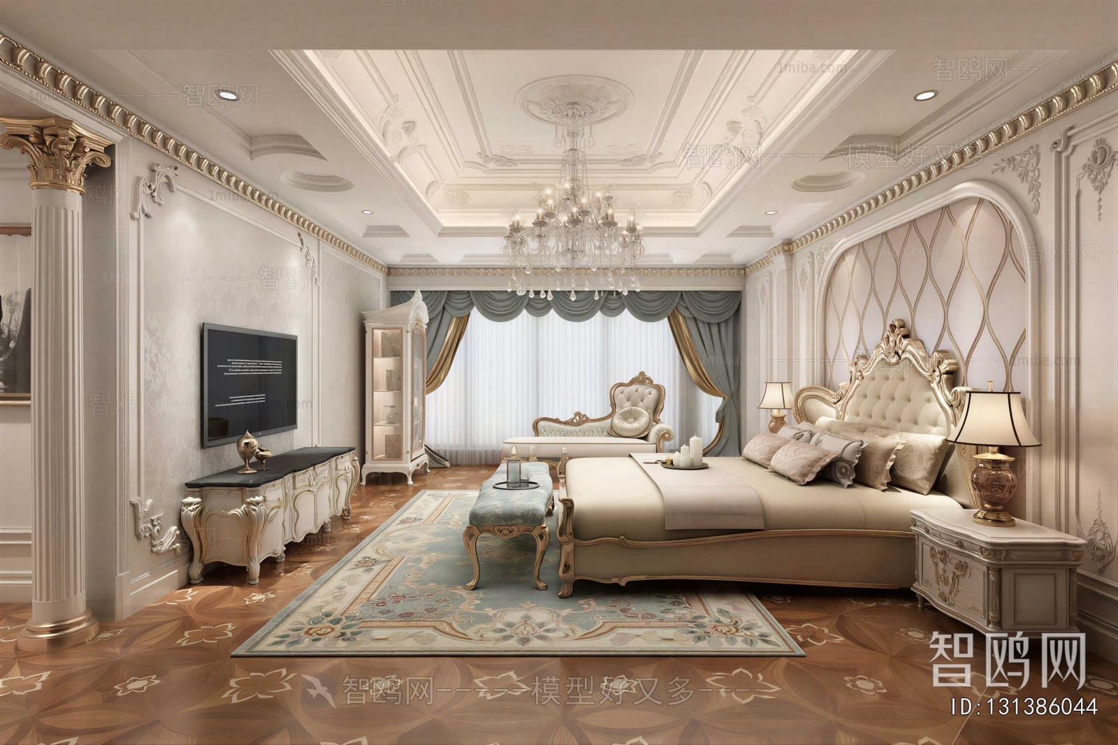 European Style Bedroom