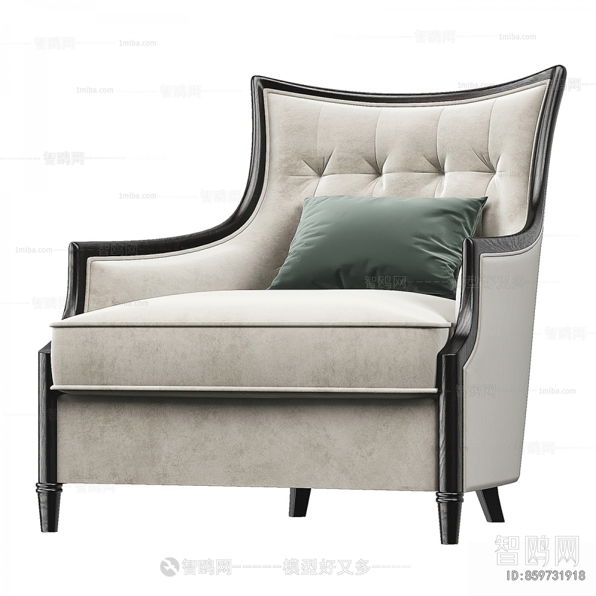 European Style Single Sofa