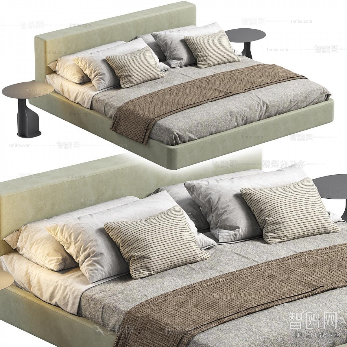 Modern Double Bed