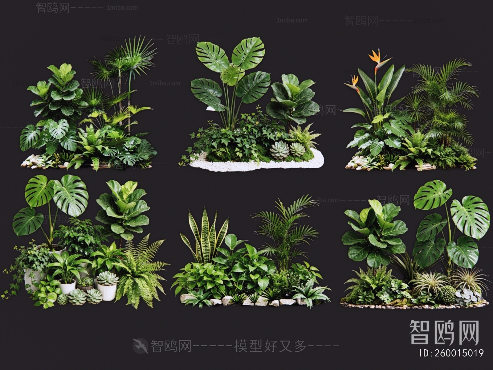 Modern Plant Pile