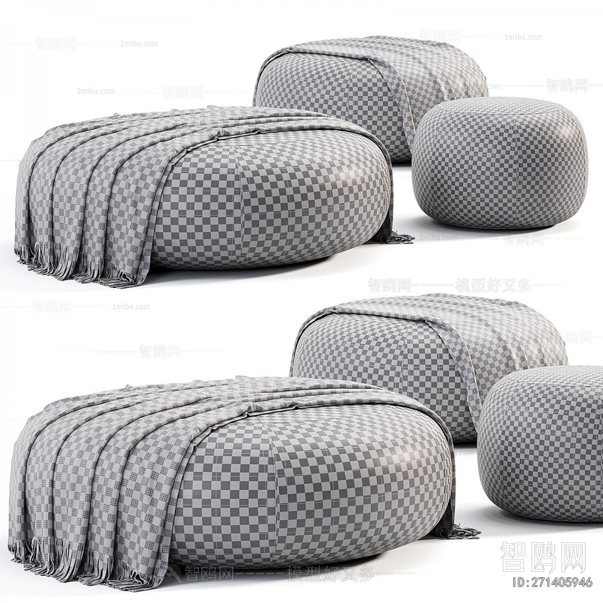 Modern Sofa Stool