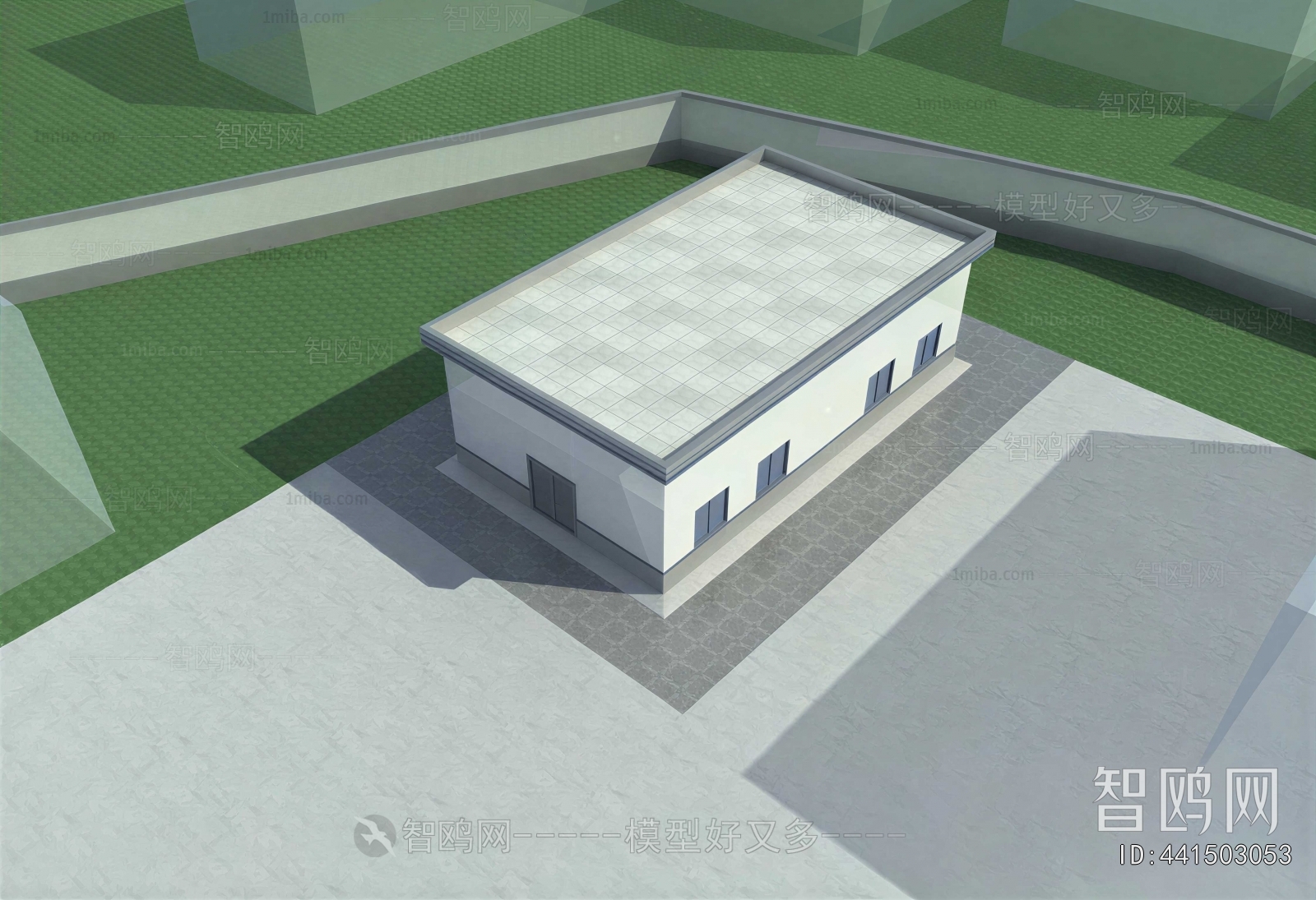 Modern Industrial Building