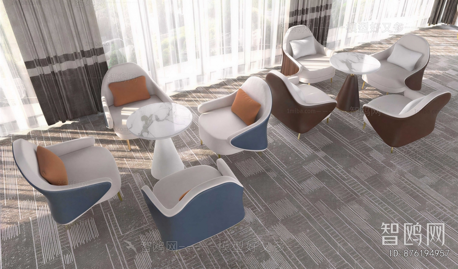 Modern Leisure Table And Chair