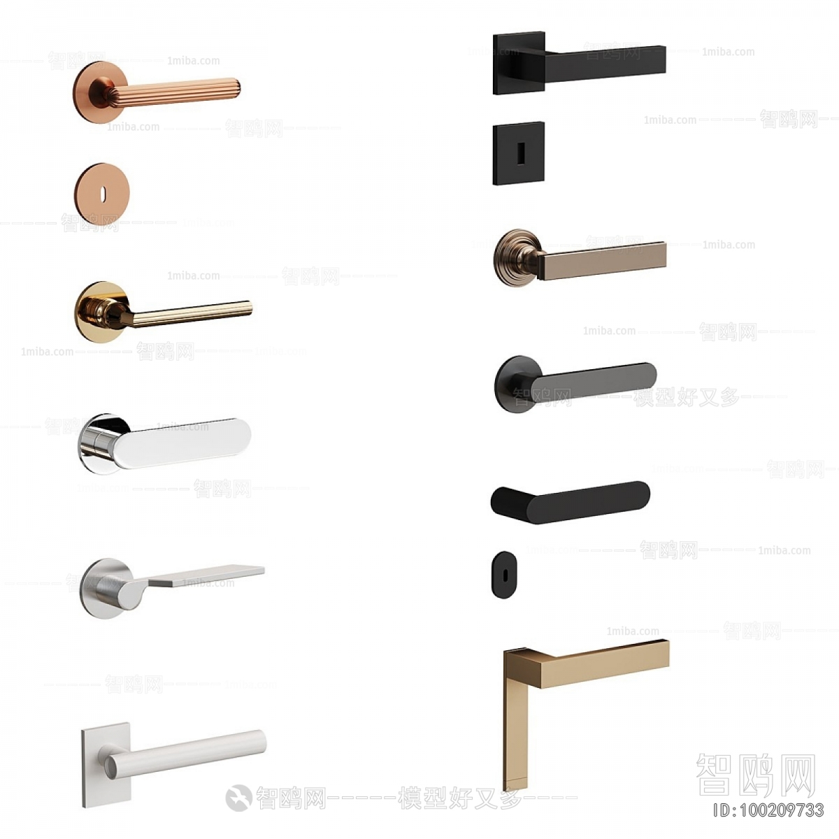 Modern Single Door