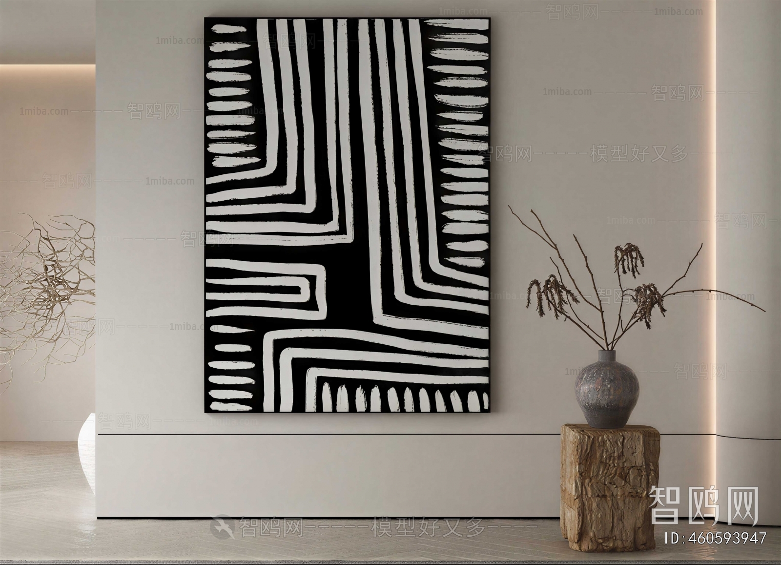 Wabi-sabi Style Painting