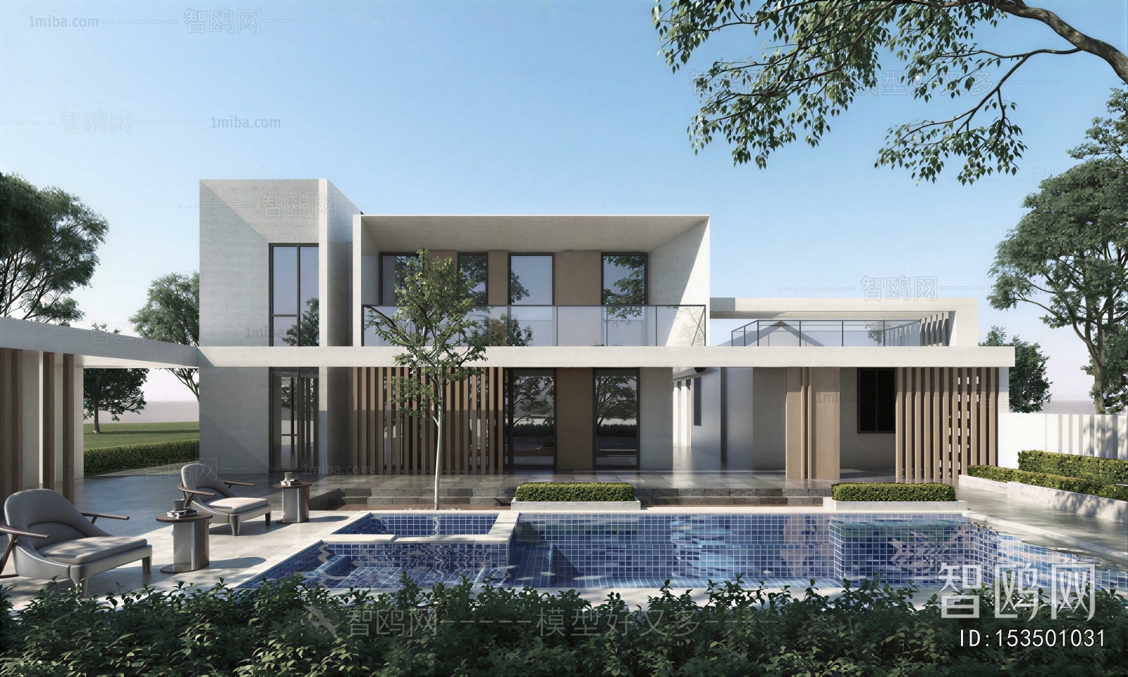 Modern Courtyard/landscape