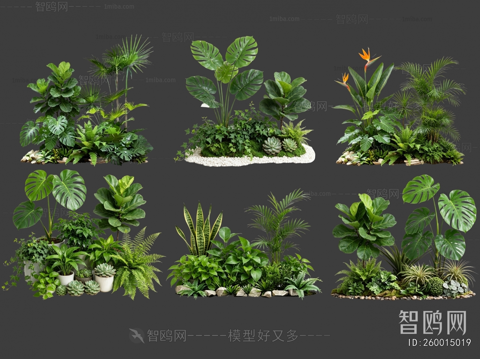 Modern Plant Pile