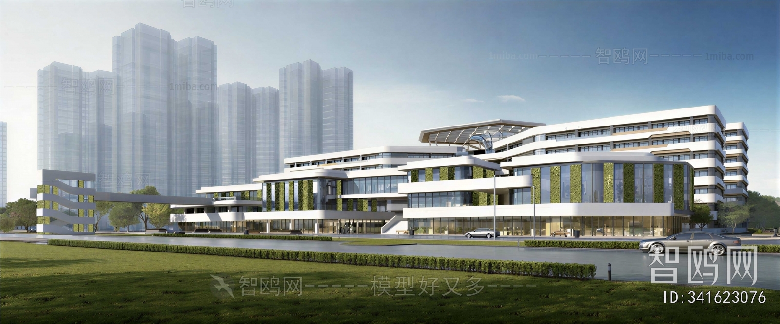 Modern Appearance Of Commercial Building