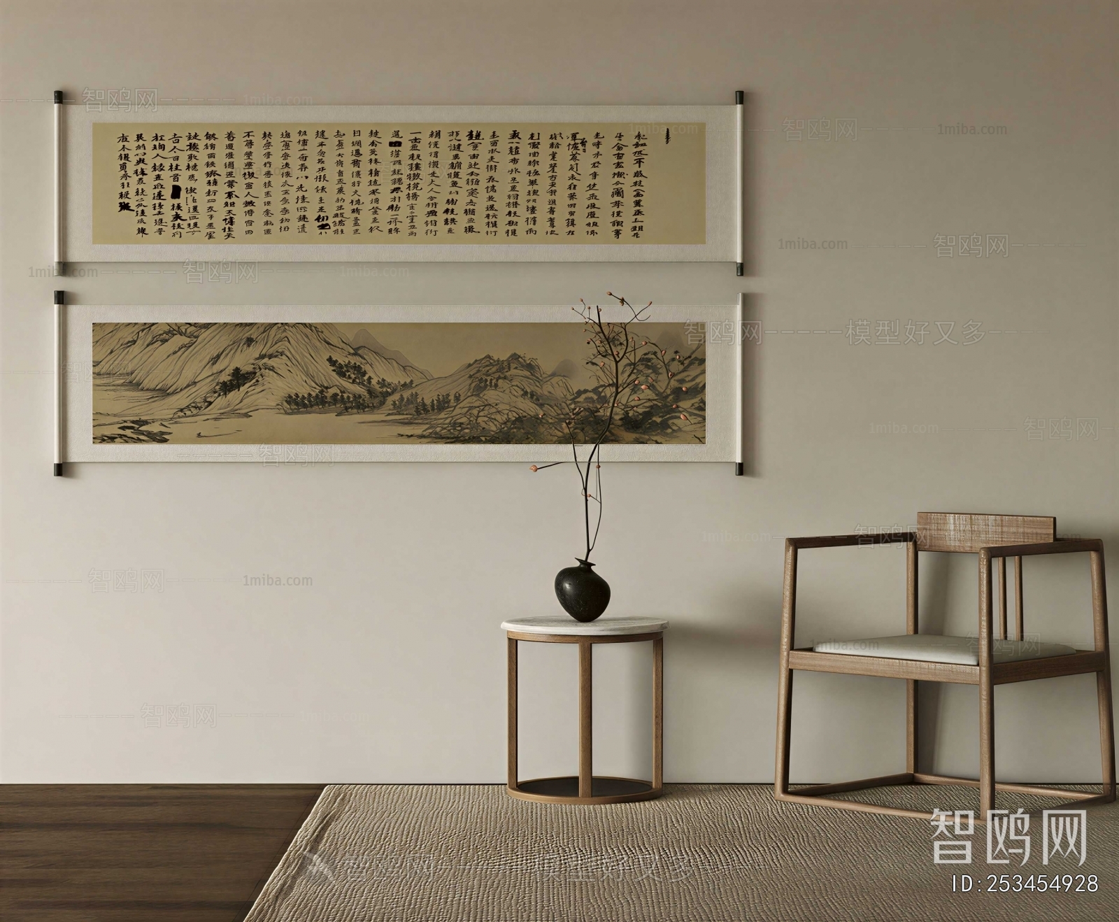 New Chinese Style Painting