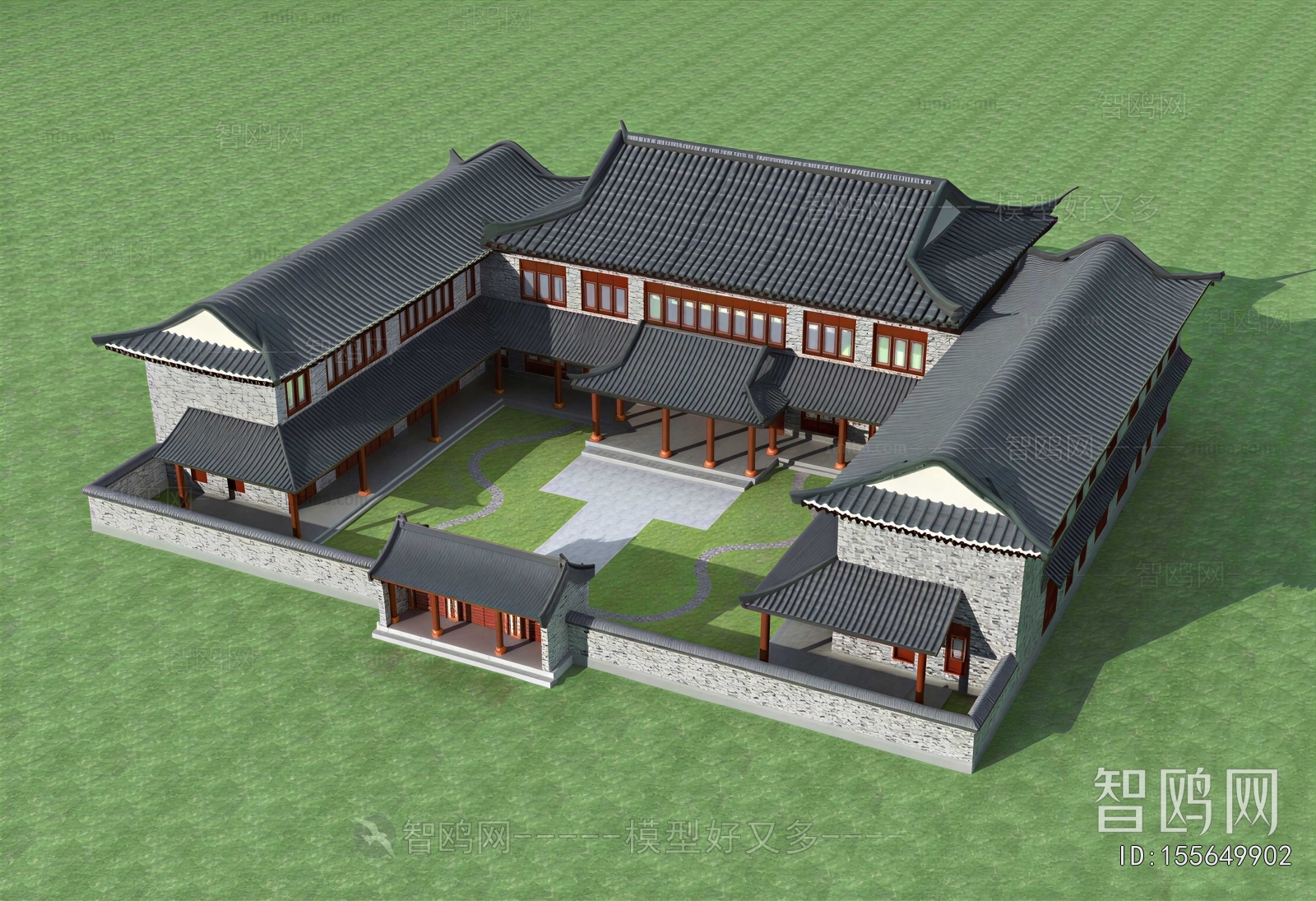 Chinese Style Courtyard/landscape