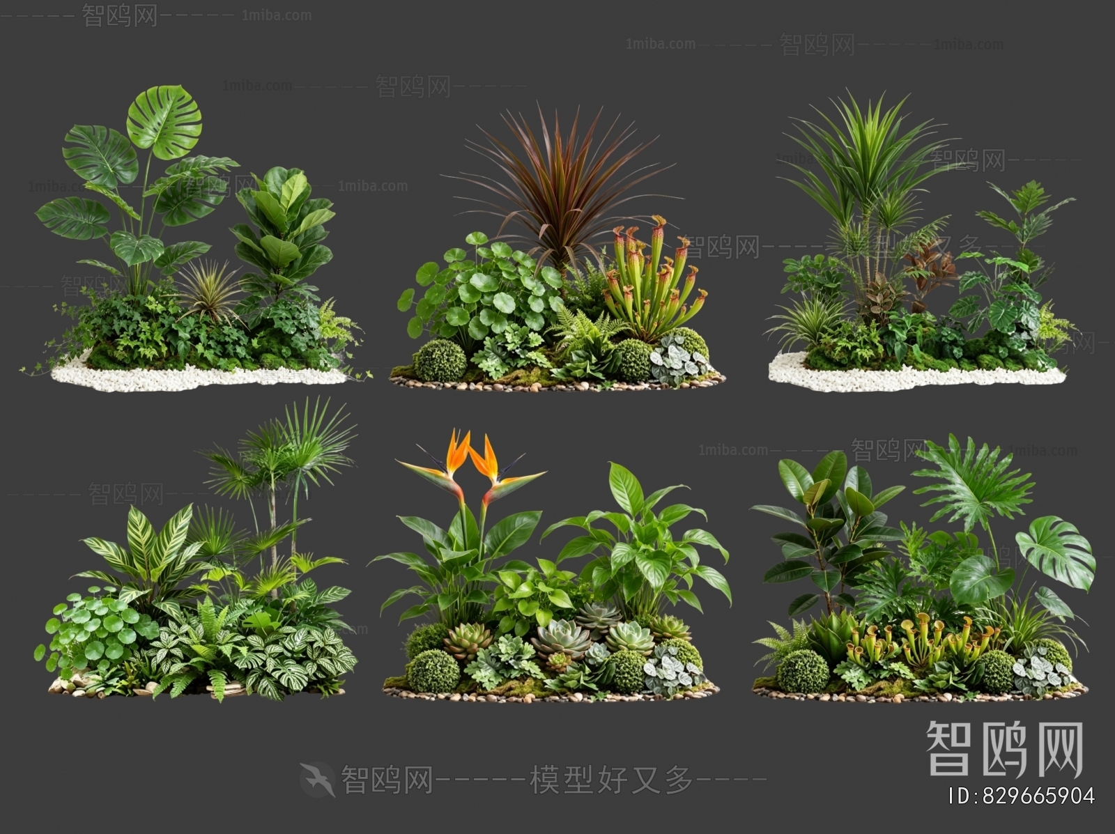Modern Plant Pile