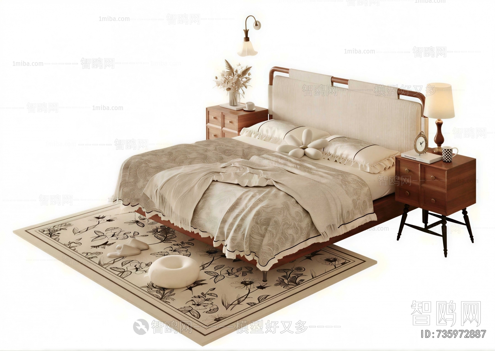 Modern Double Bed