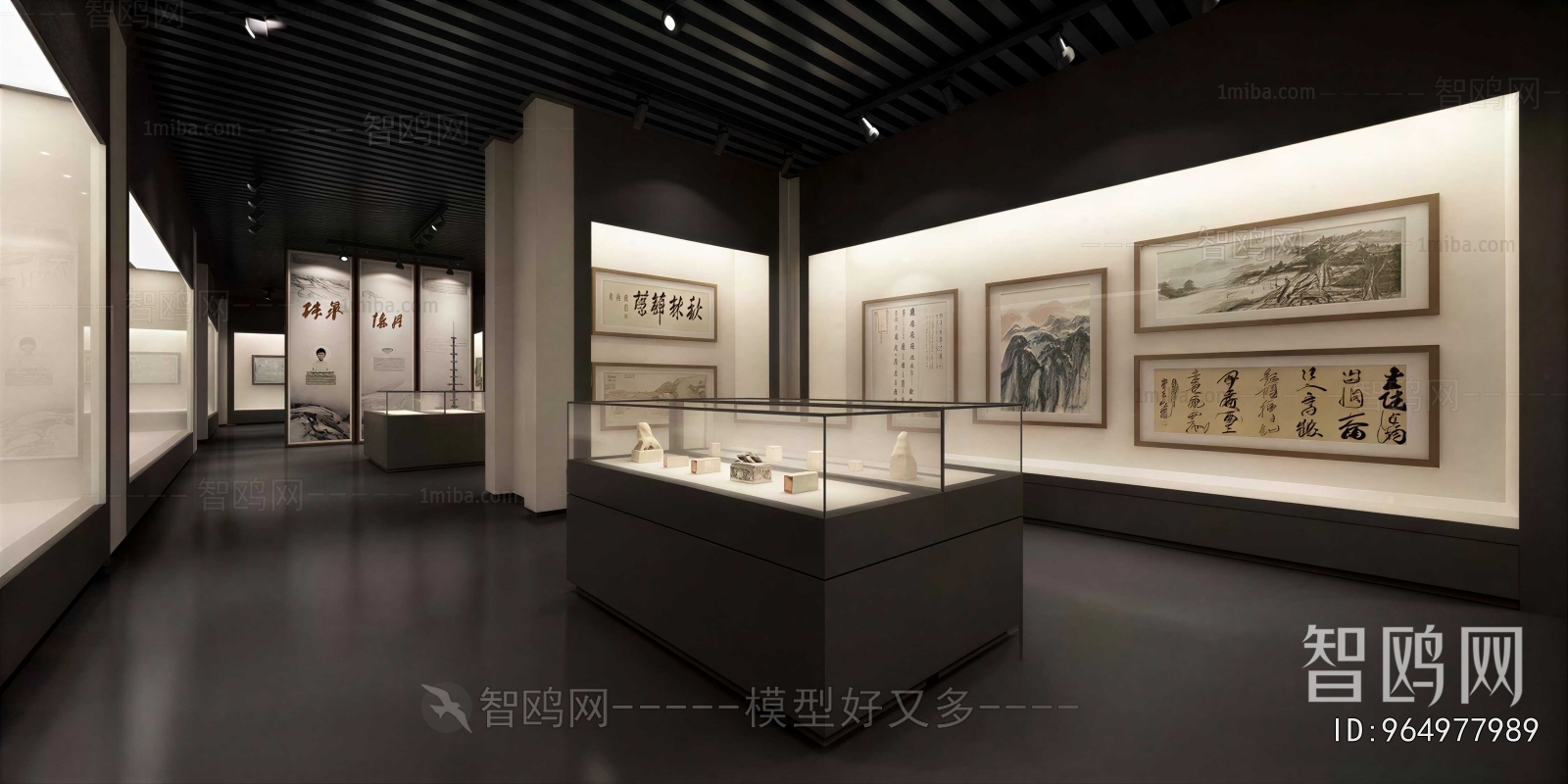 New Chinese Style Exhibition Hall