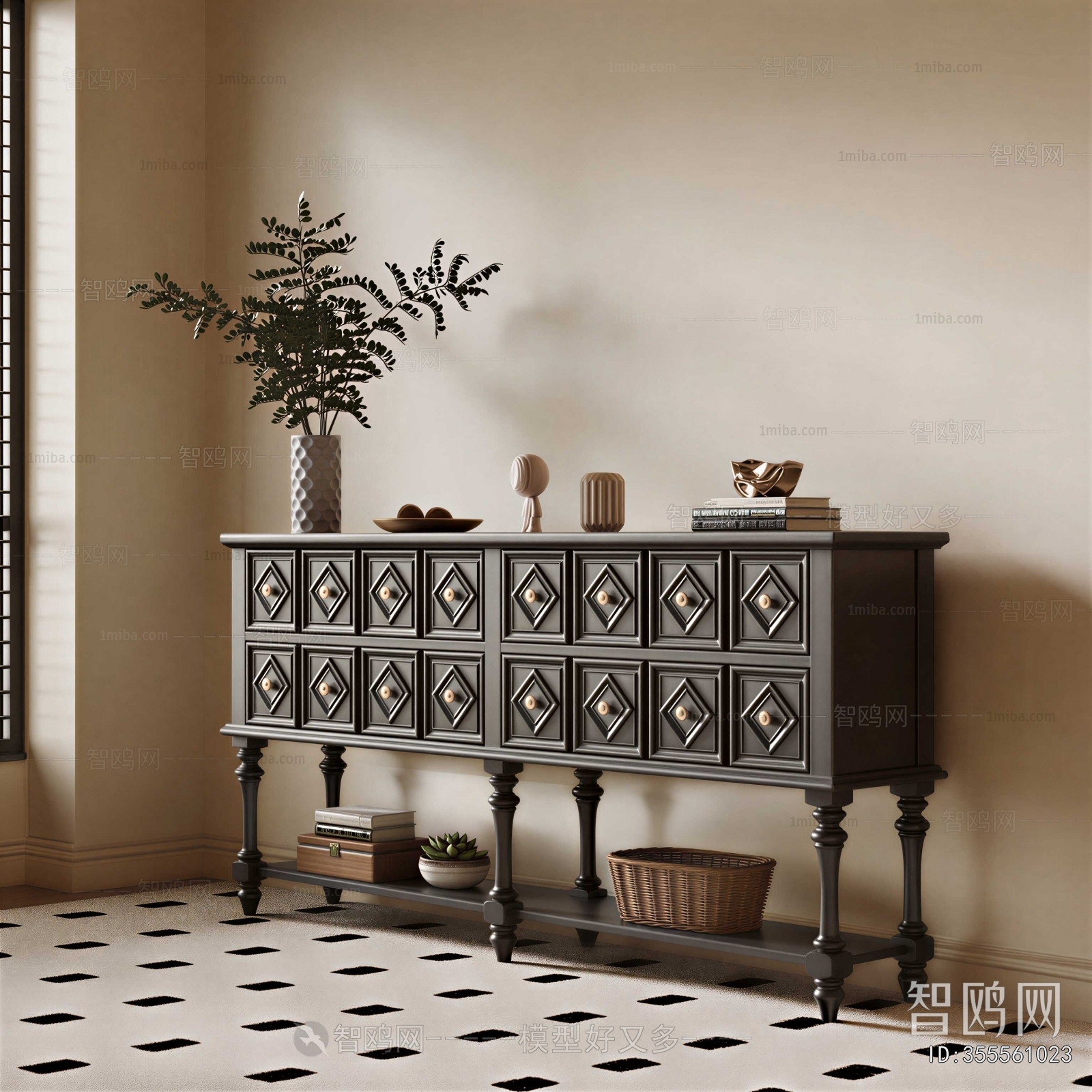Modern Entrance Cabinet
