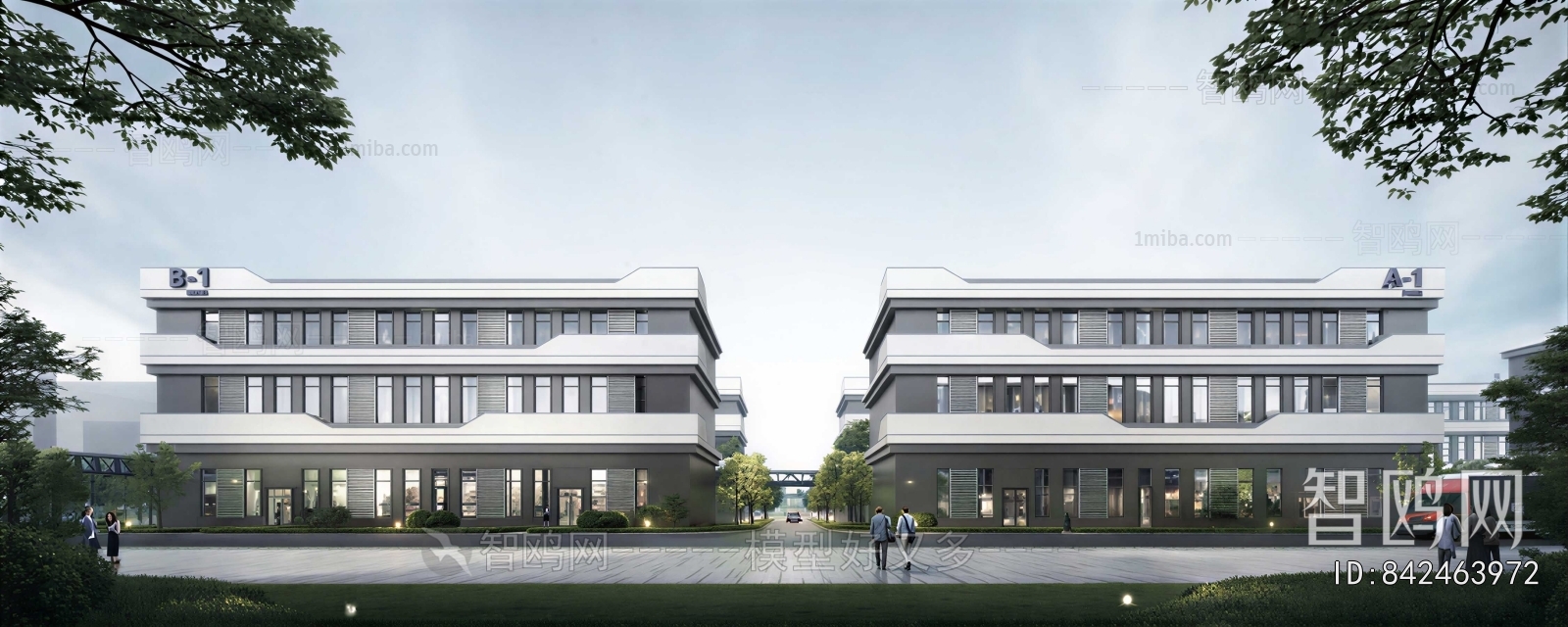 Modern Appearance Of Commercial Building