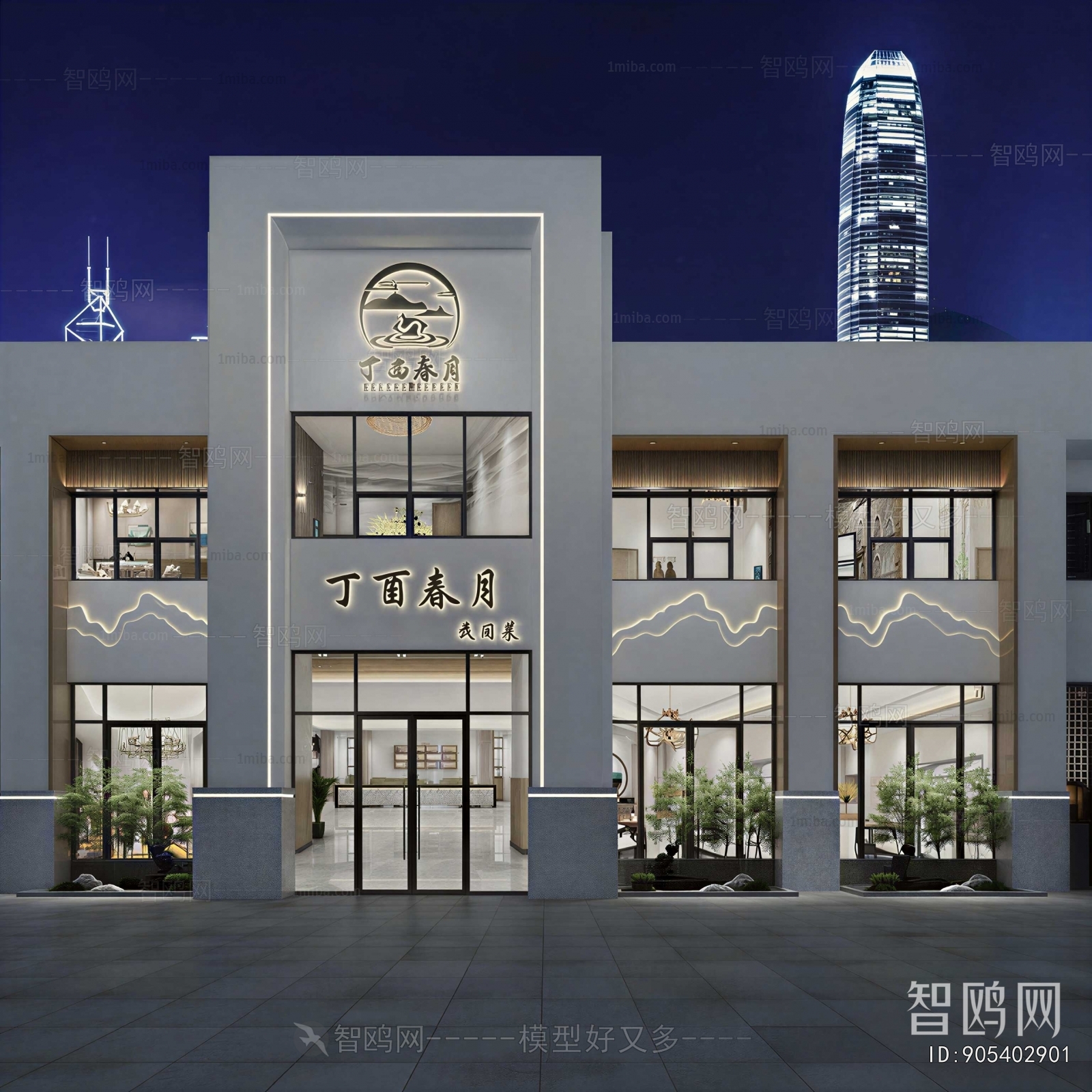 New Chinese Style Facade Element