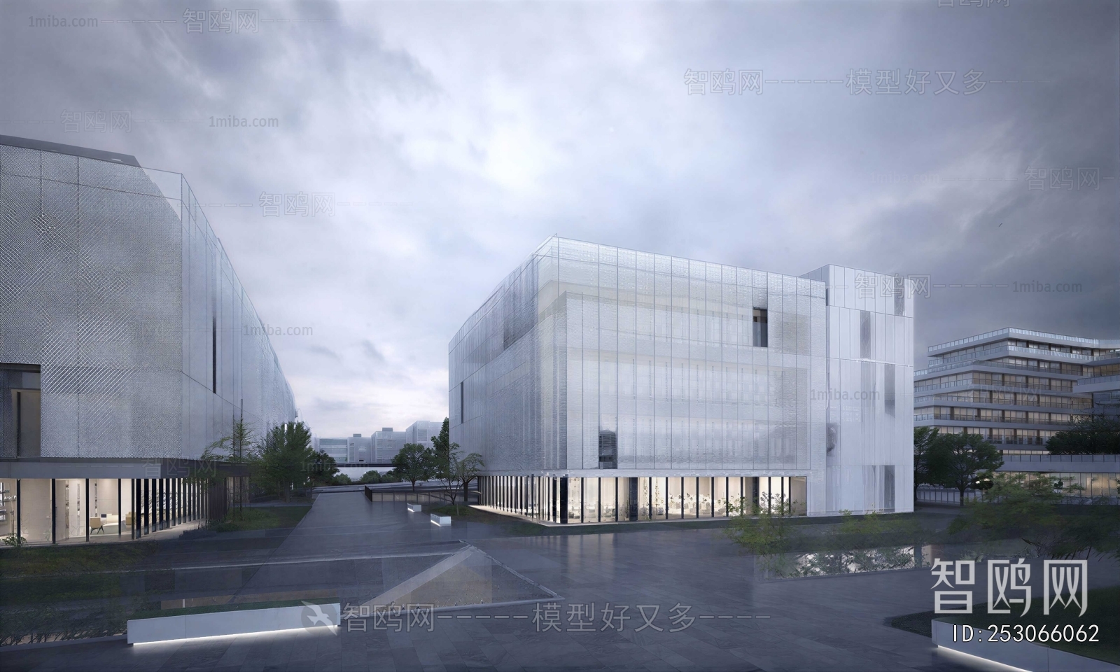 Modern Appearance Of Commercial Building