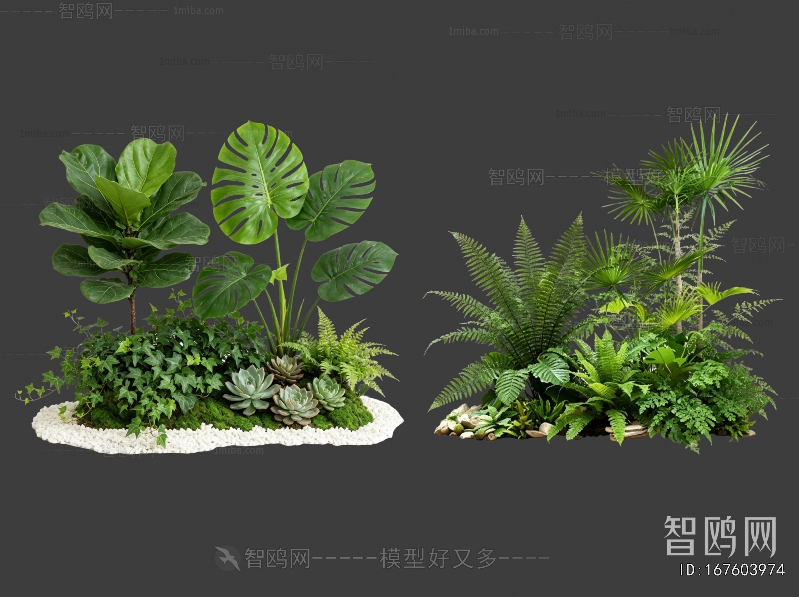 Modern Plant Pile