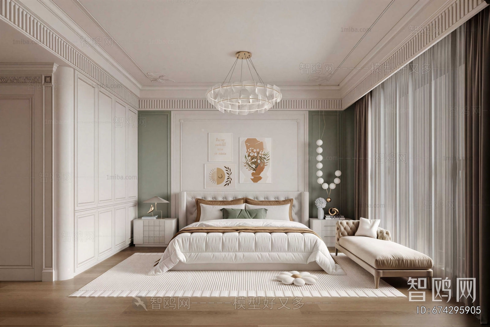 French Style Bedroom