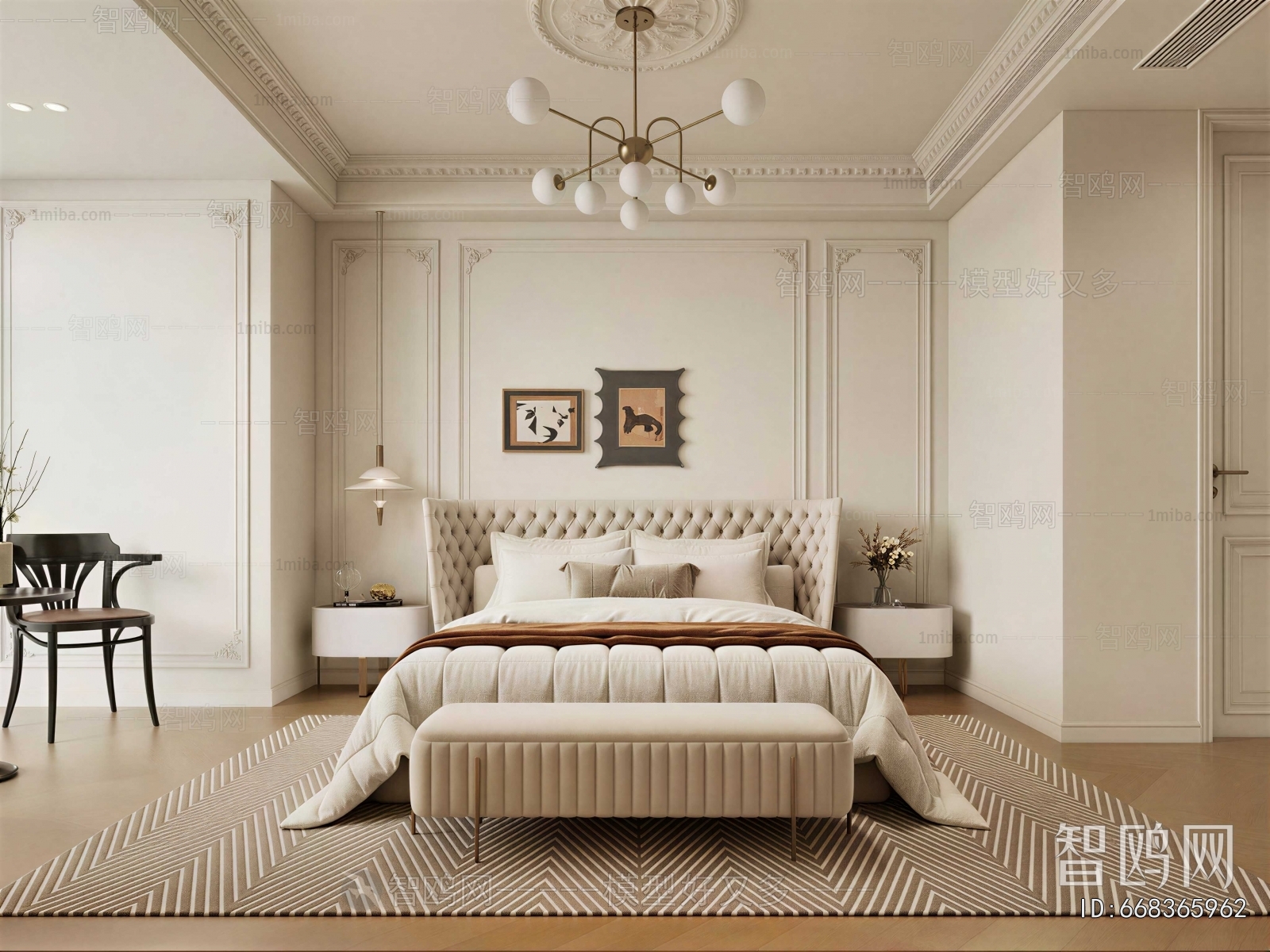 French Style Bedroom