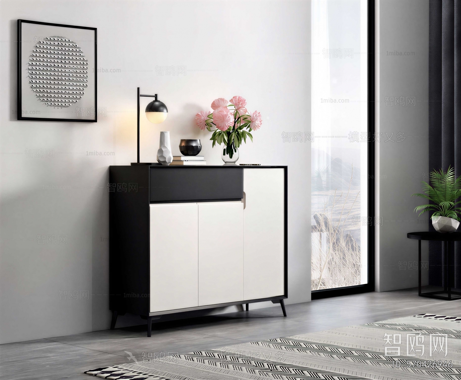 Modern Side Cabinet