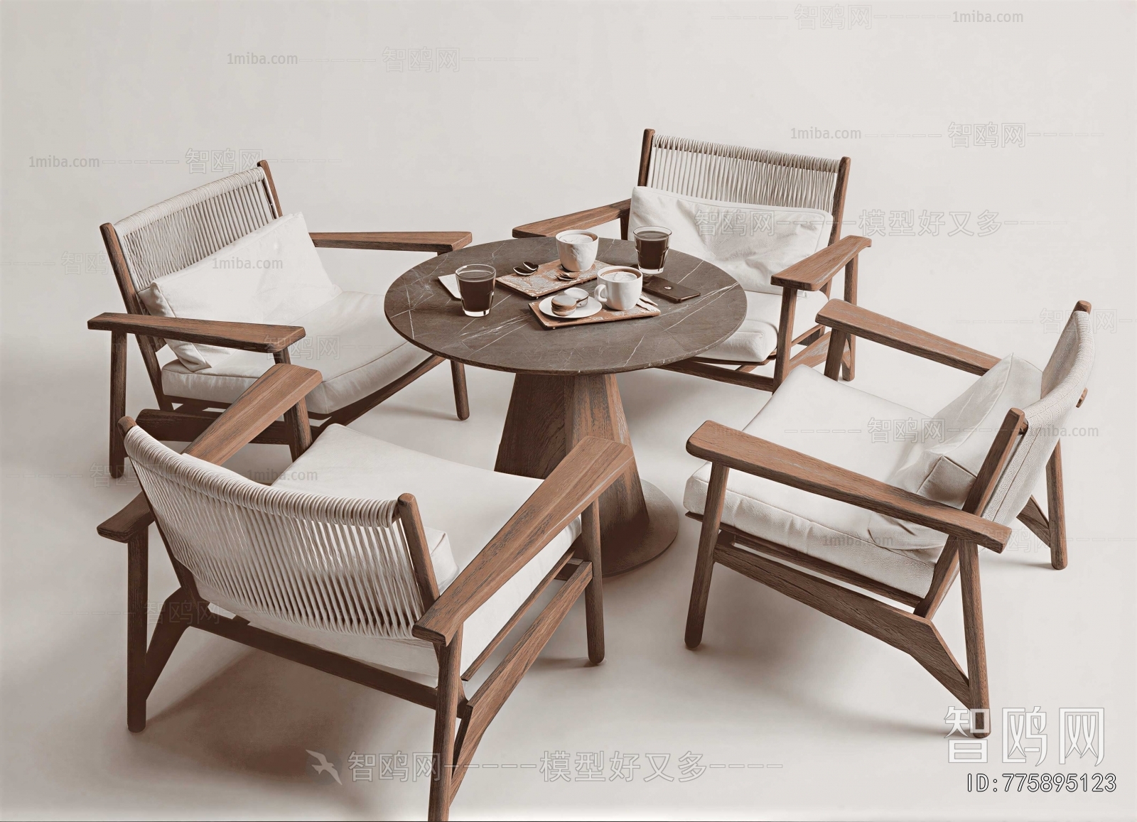 Modern Leisure Table And Chair