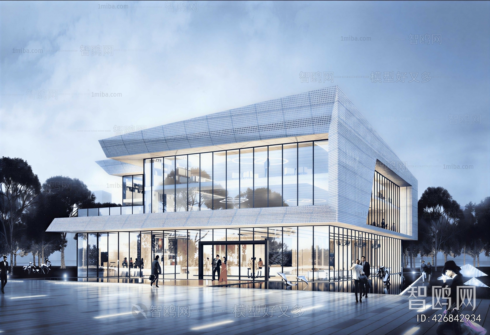 Modern Building Appearance