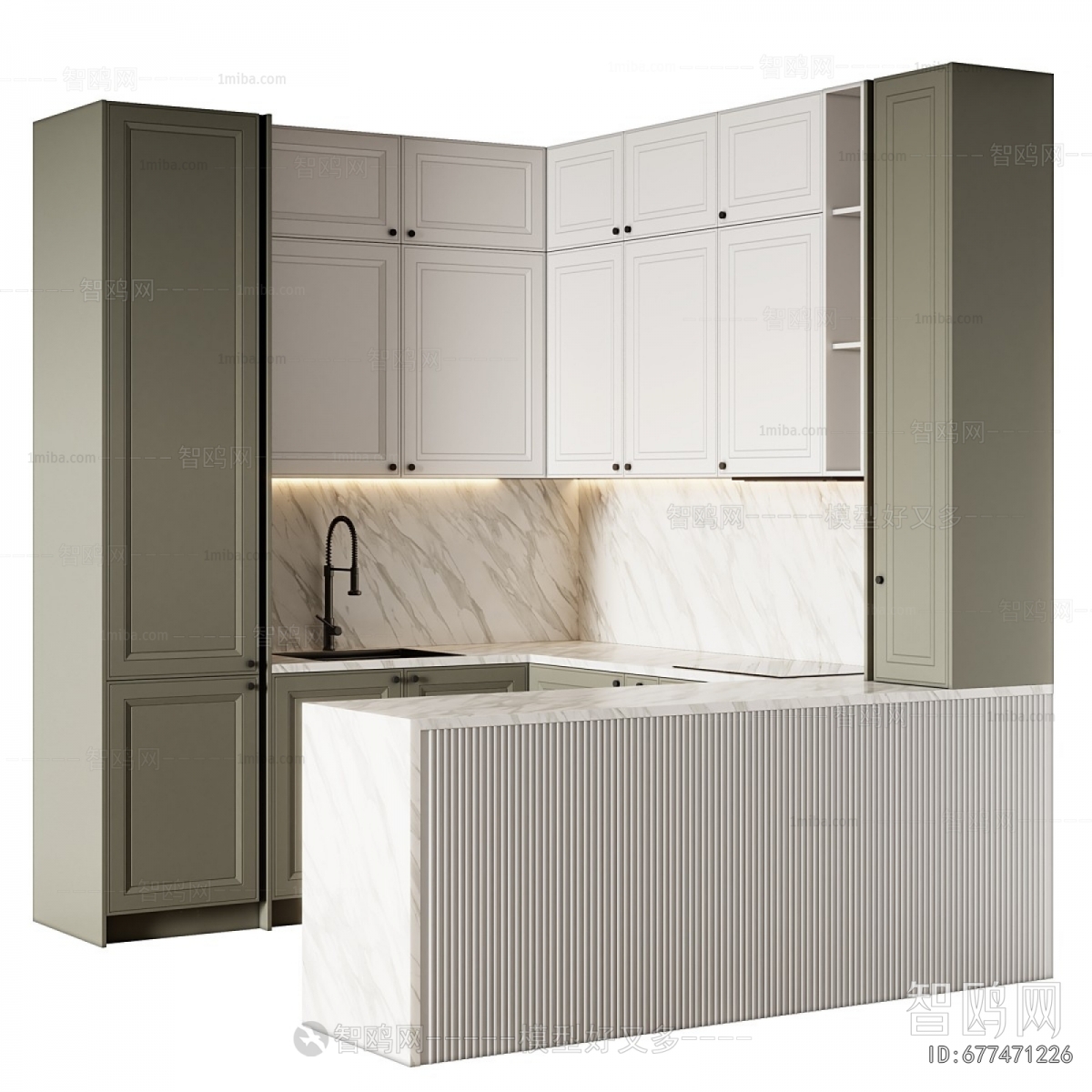 Modern Kitchen Cabinet