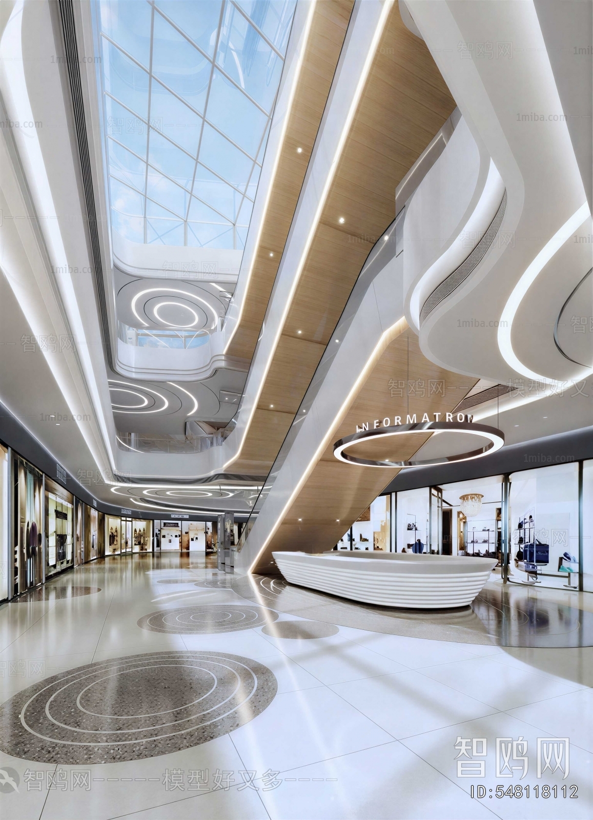 Modern Shopping Mall