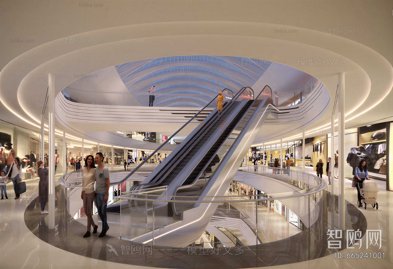 Modern Shopping Mall