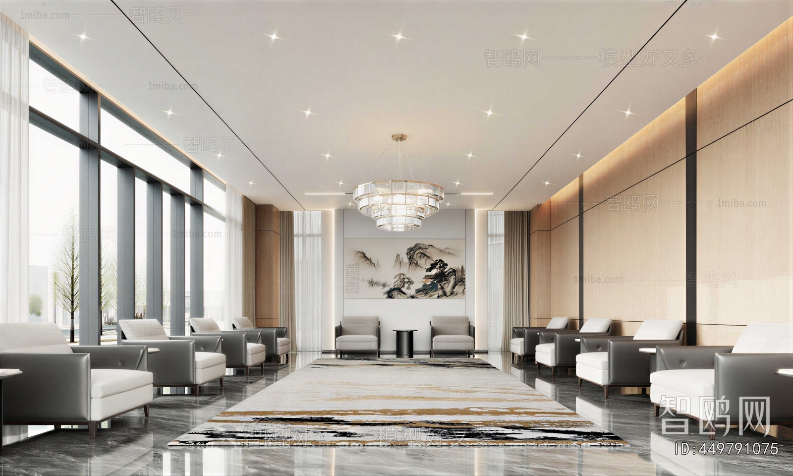 Modern Reception Room