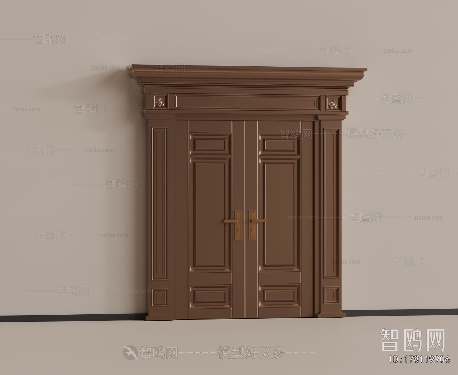 Chinese Style Entrance Door