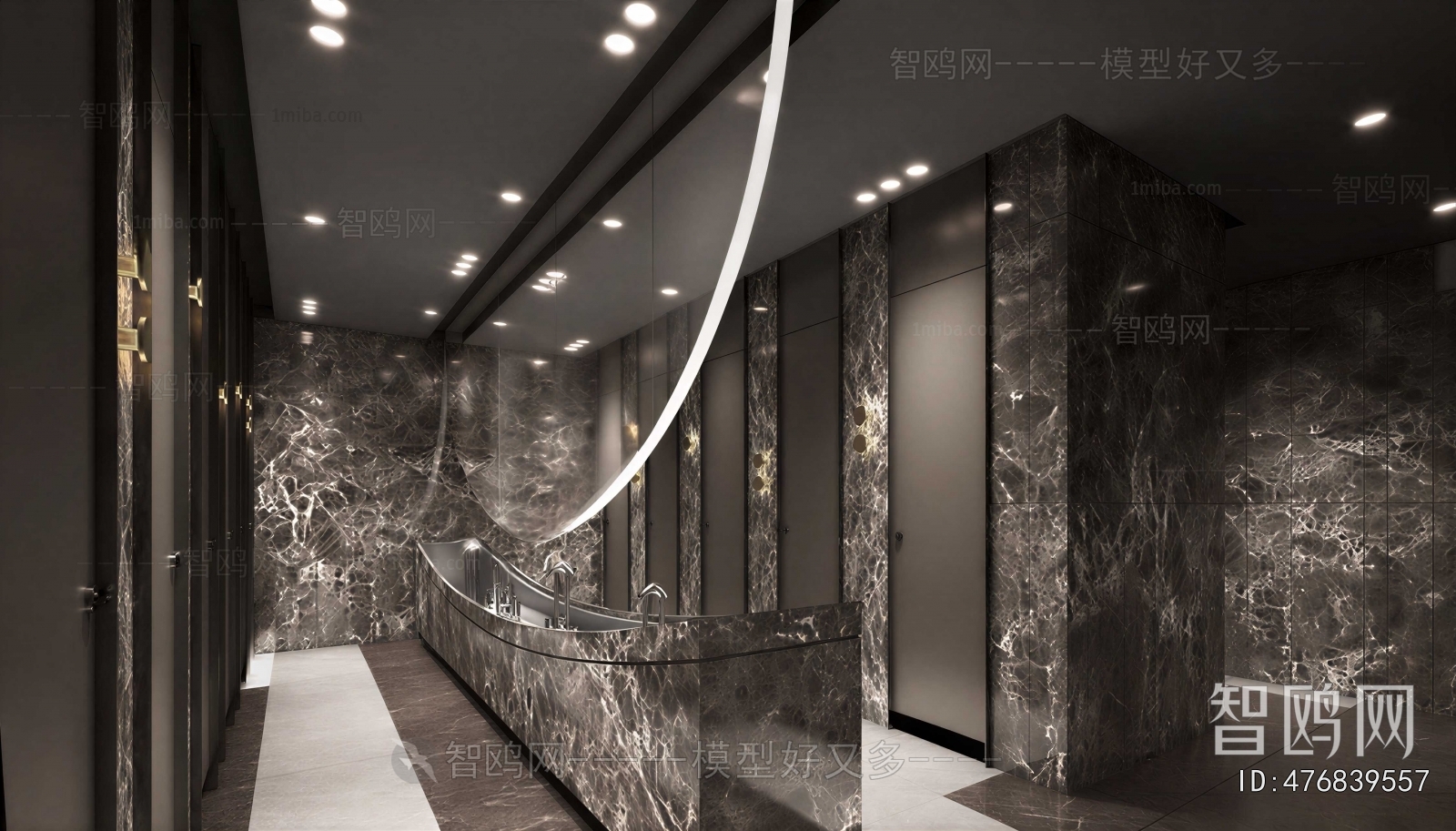 Modern Public Toilet