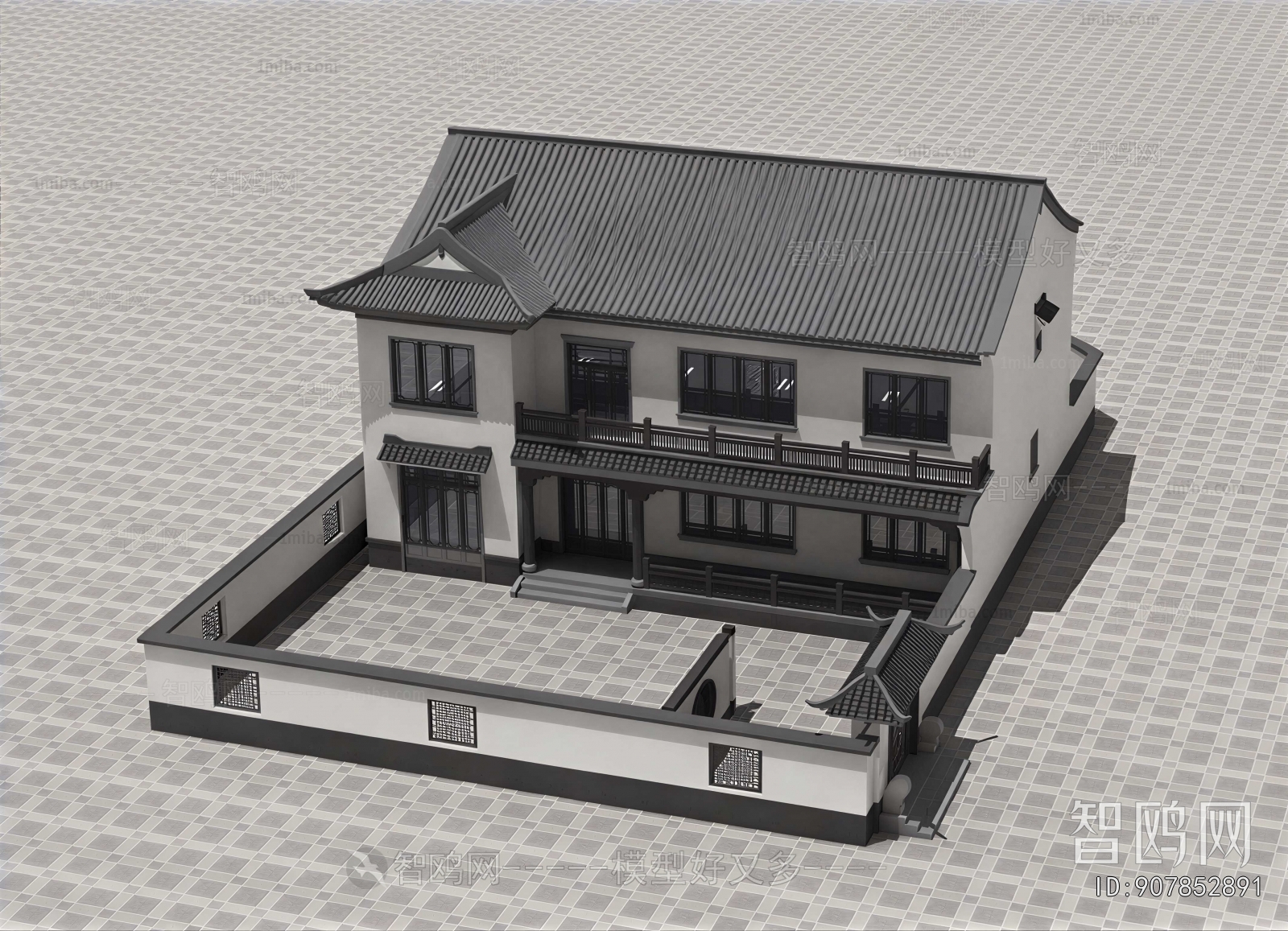 New Chinese Style Detached Villa