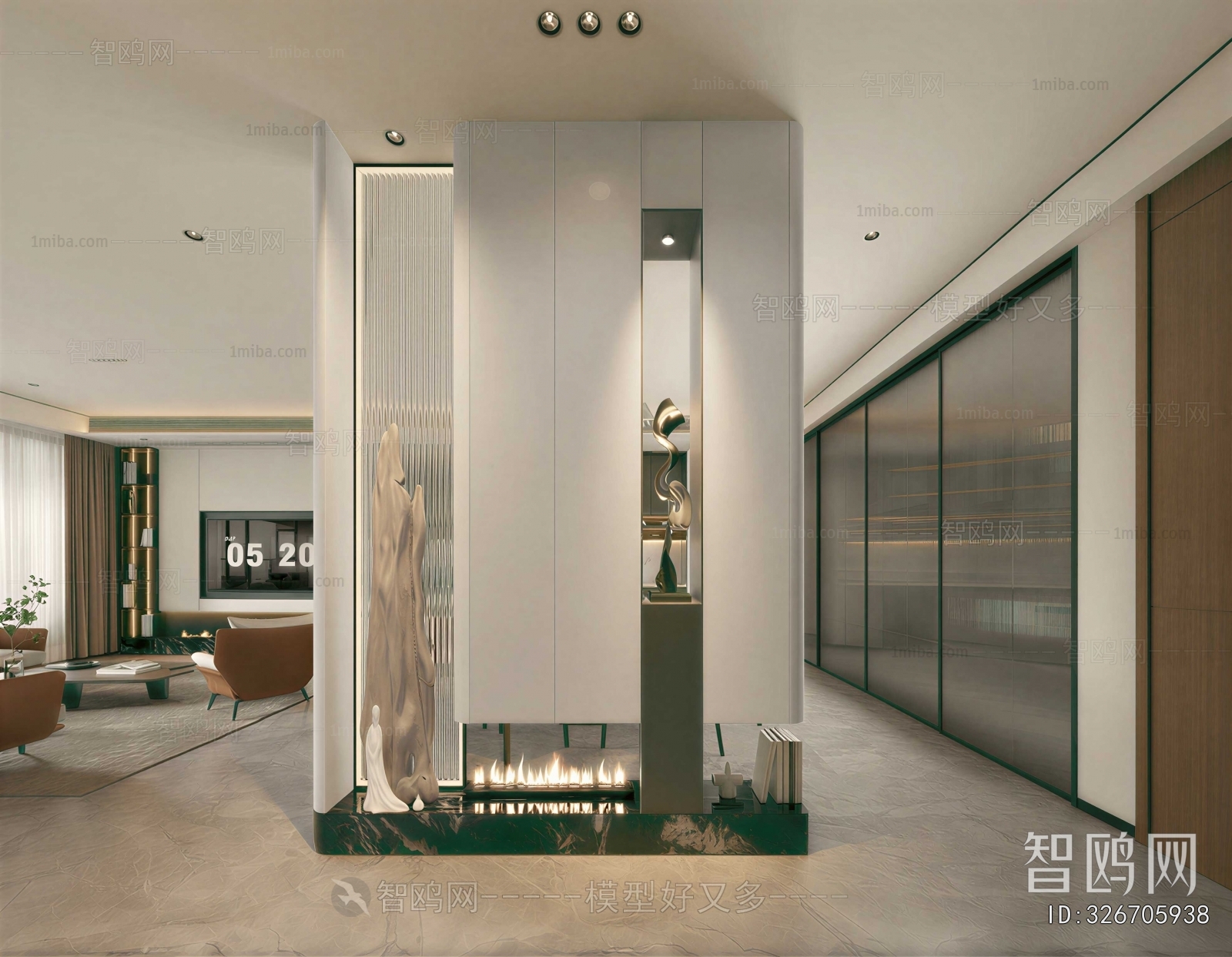 Modern Hallway
