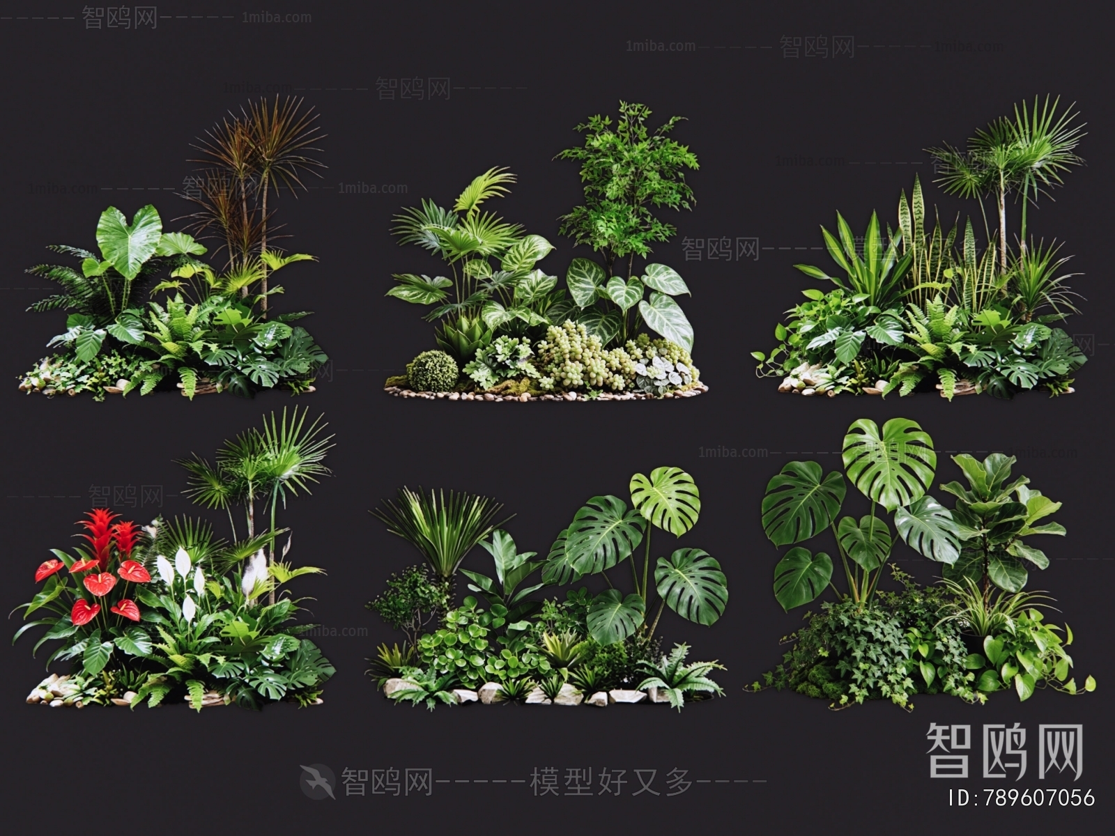 Modern Plant Pile