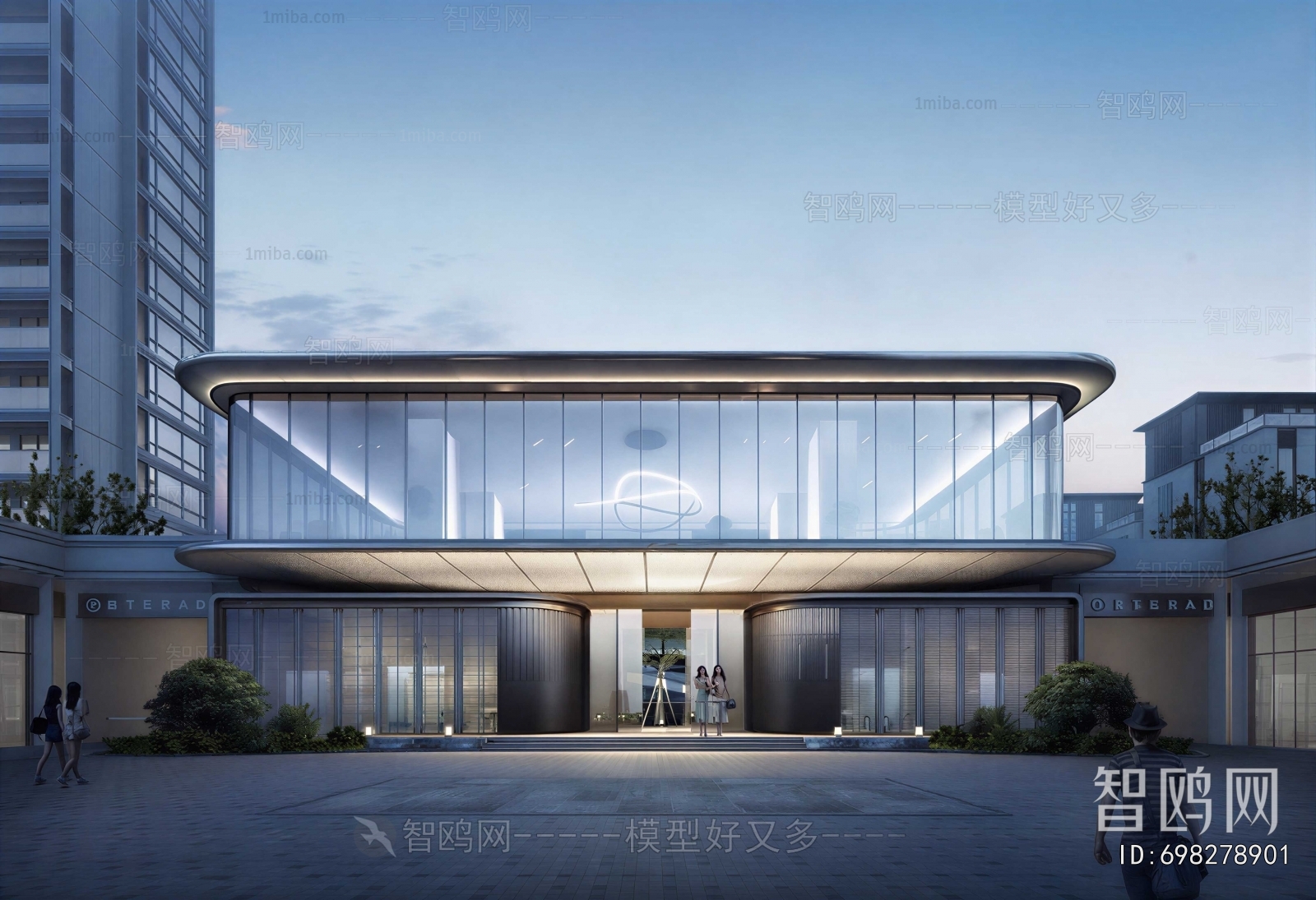 Modern Building Appearance