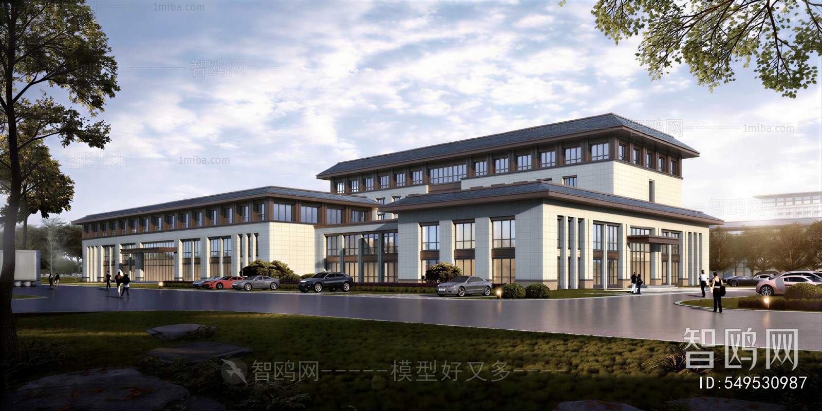 New Chinese Style Residential Building