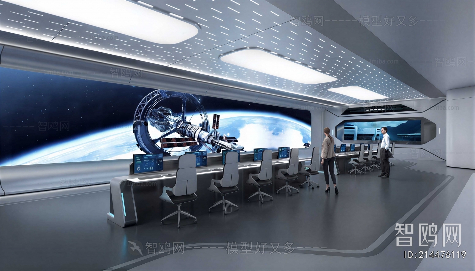 Modern Monitor Room