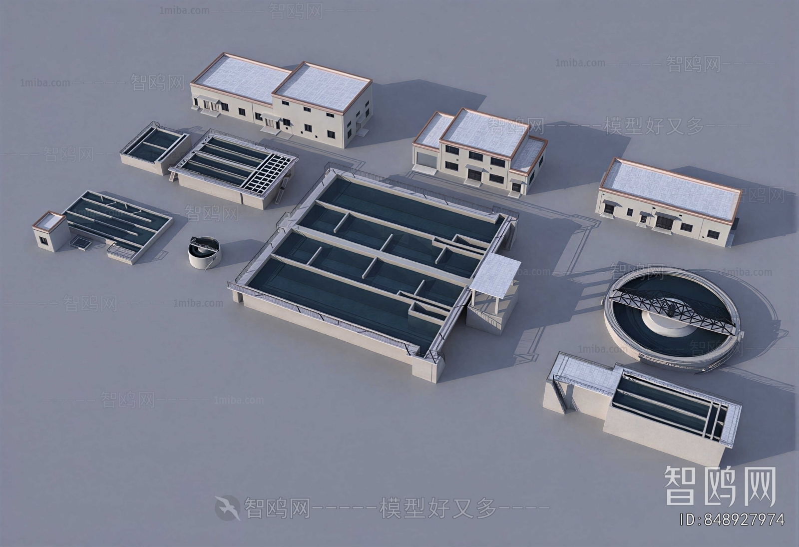 Modern Industrial Building