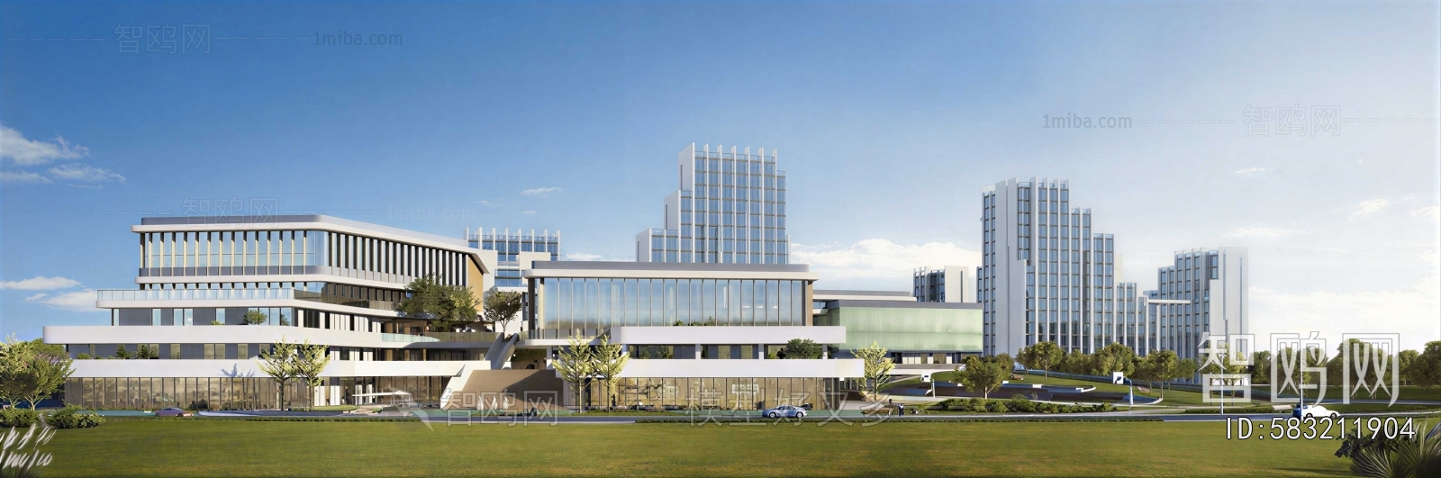 Modern Appearance Of Commercial Building