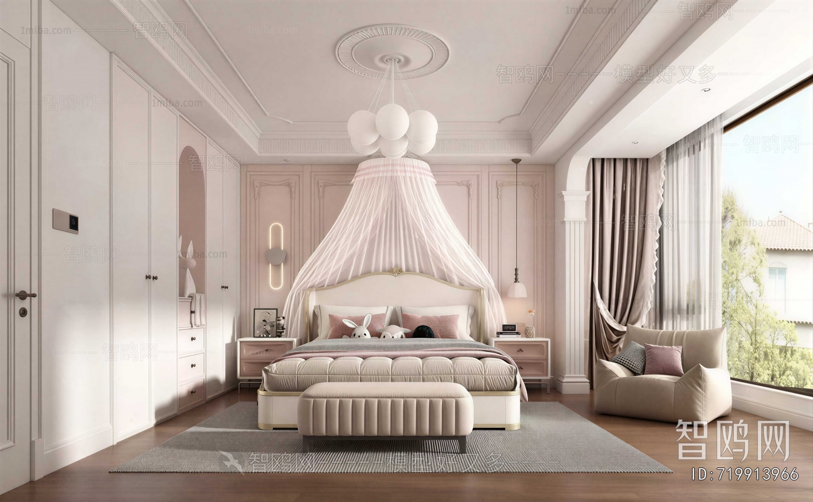 French Style Bedroom