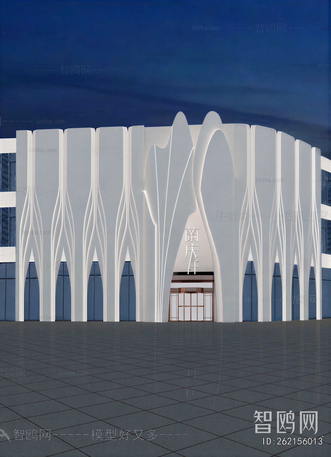 Modern Simple European Style Facade Element