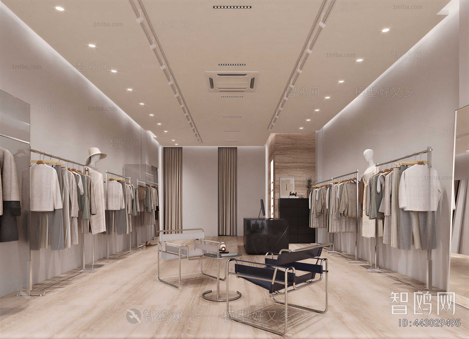 Modern Clothing Store