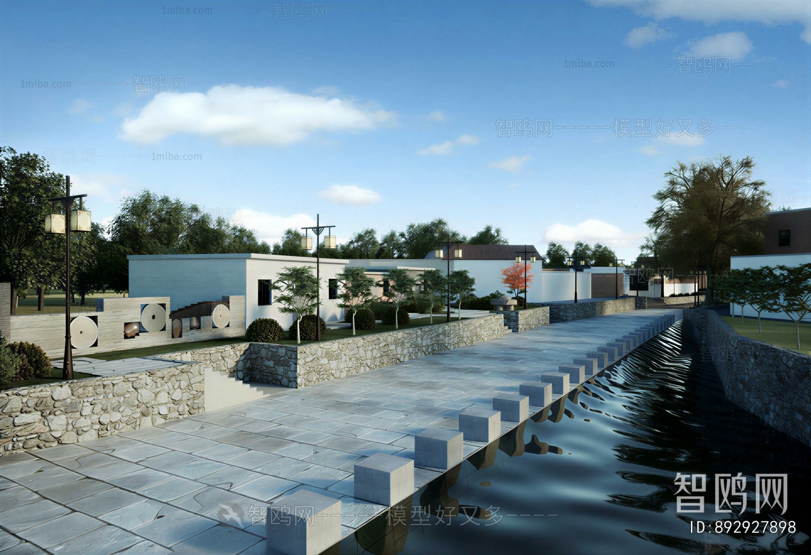 Modern Courtyard/landscape