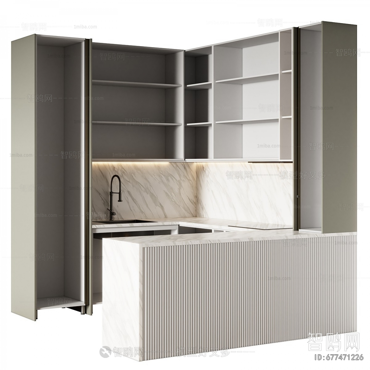Modern Kitchen Cabinet