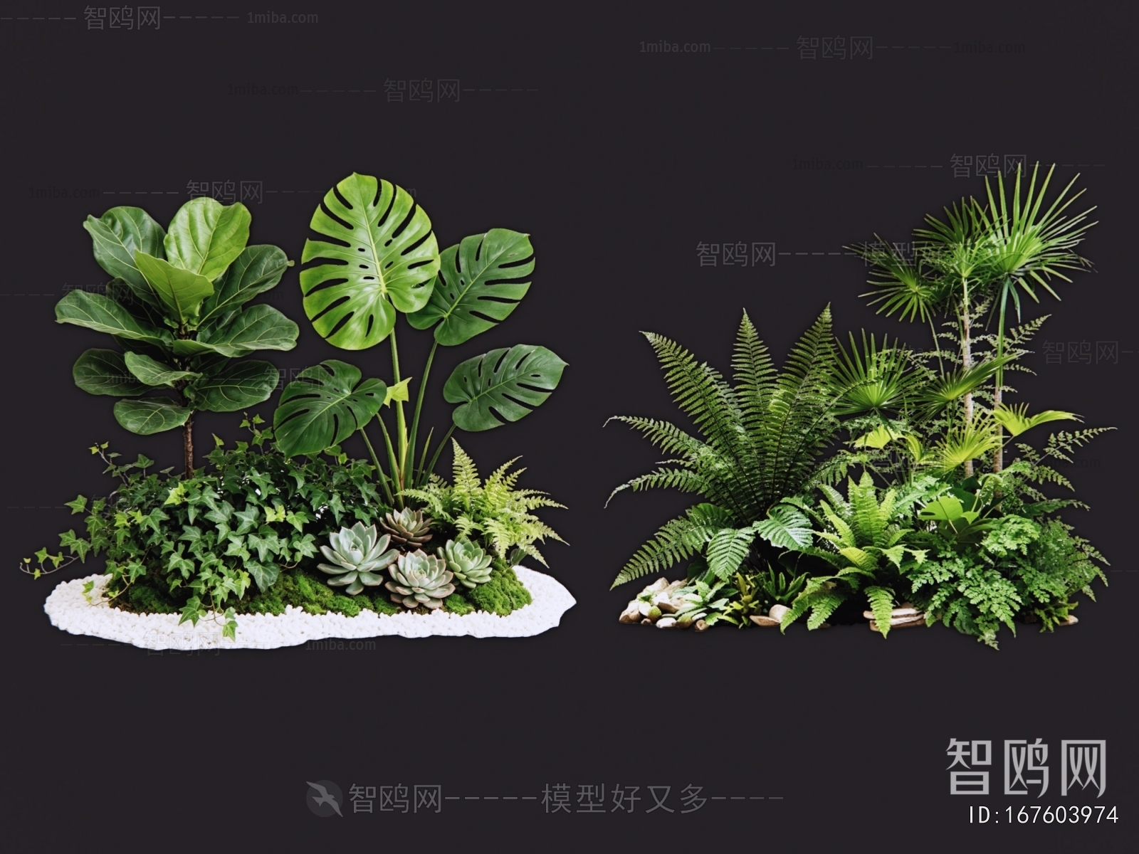 Modern Plant Pile
